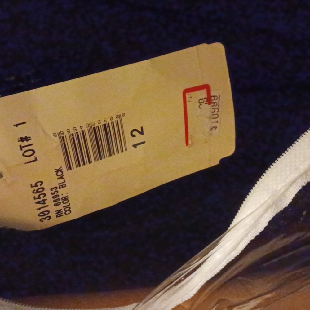 D11-👌- David Warren Black Dress - sz 12 women's - NWT - Picture 10 of 10